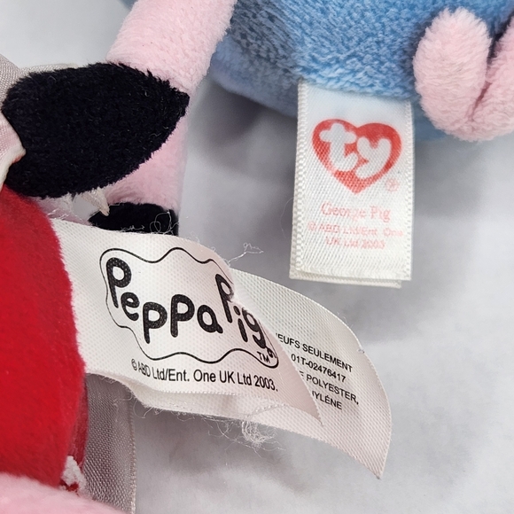 Peppa Pig & George Pig Plush Characters - Picture 3 of 3